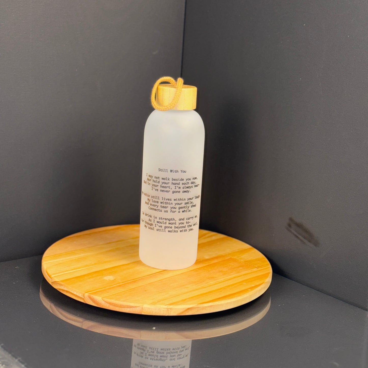 Custom Memorial Water Bottle